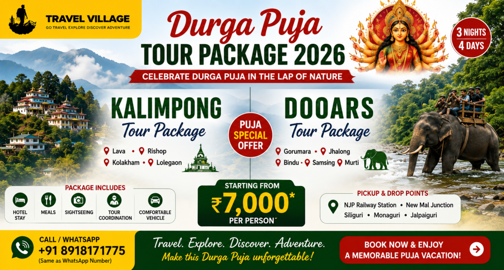 Durga Puja Tour Package 2026
